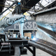 Illustration for article titled The First 3D-Printed Steel Bridge Looks Like It Broke Off an Alien Mothershipem/em